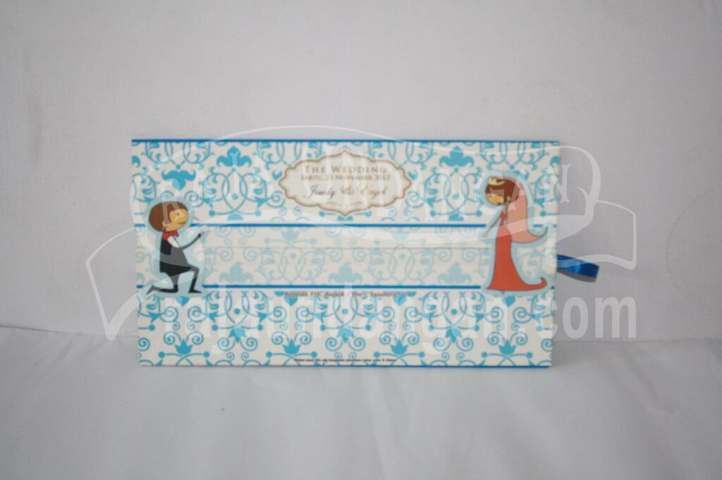 Undangan Pernikahan Hardcover Motif Kartun Geser Joudy dan Enjel (EDC 36) Undangan Pernikahan Hardcover Motif Kartun Geser Joudy dan Enjel (EDC 36)