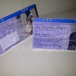 Undangan Pernikahan Mini Kalender Meja Guruh dan Farida (EDC 96)