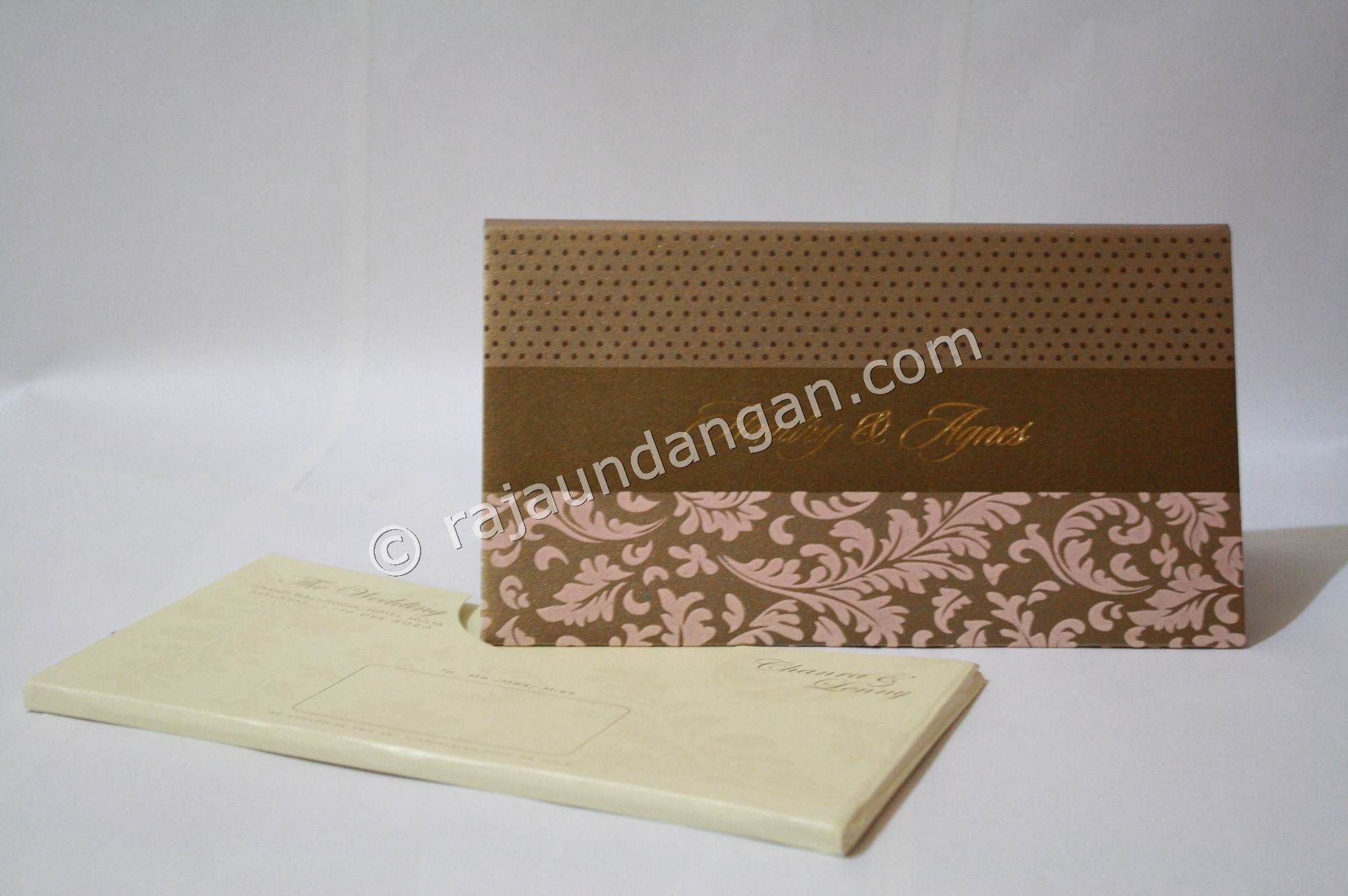 Undangan Pernikahan Hardcover Hendry dan Agnes