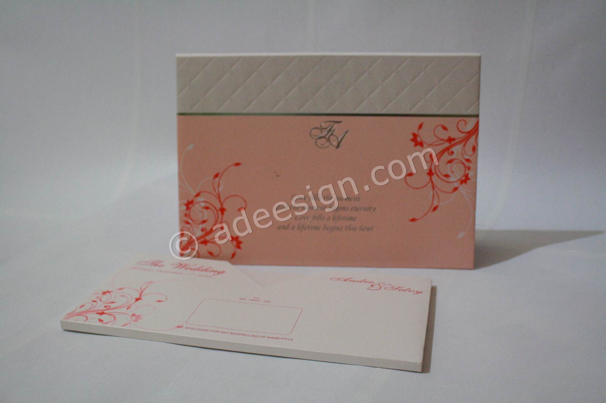 Undangan Pernikahan Hardcover ED63