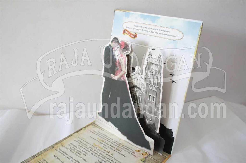 Hardcover Pop Up Kia Maya 5 1024x680 - Undangan Pernikahan Hardcover Pop Up 3D Kia dan Maya (EDC 67)